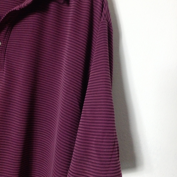 Tommy Bahama Men's Striped Short Sleeve Polo Shirt Size L - Picture 5 of 8